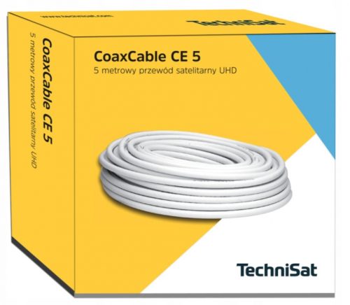  Cablu antenă UHD TechniSat CoaxCable CE 5 m