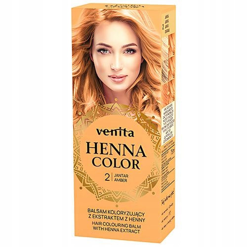  VENITA HENNA Balsam de plante col. 2 JANTAR