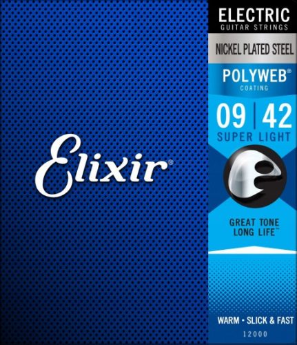  Corzi Elixir PolyWeb placate cu nichel (9-42)