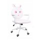  SCAUN DE BIROU BUNNY DE COPII GIOSEDIO, ALB