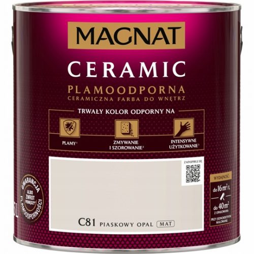 Vopsea ceramica Magnat 2,5 l Sand Opal C81