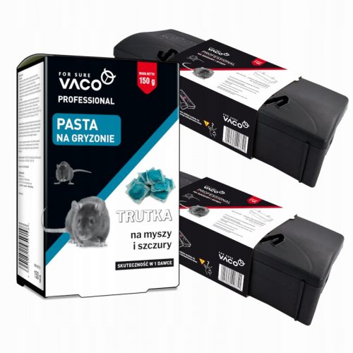  VACO PROFESSIONAL Pasta Otrava pentru soareci si sobolani (cutie) - 150 g