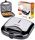  Pâine de pâine Esperanza Toaster SANDWICH argintiu/gri 1000 W