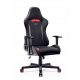  Scaune Diablo Scaun X-ST4RTER Scaun gaming Tesatura neagra, neagra si rosu