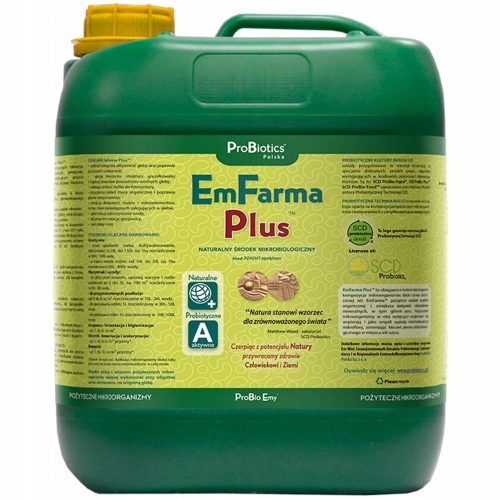  Probiotice EmFarma Plus 5L Preparat pentru alge noroioase