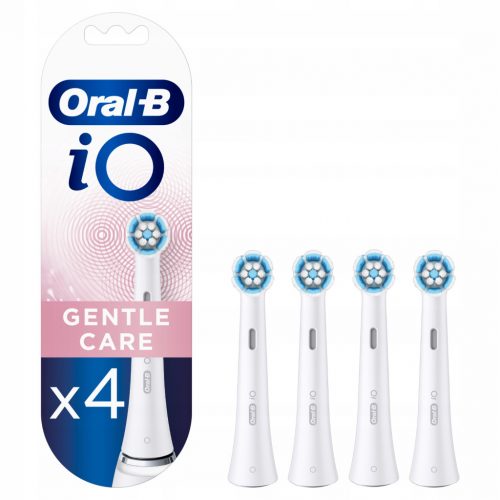  Capete de periuță de dinți electrice Oral-B iO Gentle Care Black, 4 bucăți