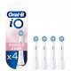  Capete de periuță de dinți electrice Oral-B iO Gentle Care Black, 4 bucăți