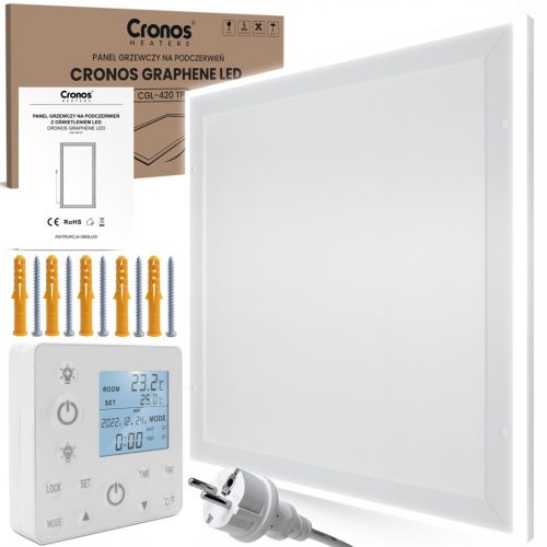  INCALZITOR CU INFRAROSIU CADRU LED 420W +TERMOSTAT