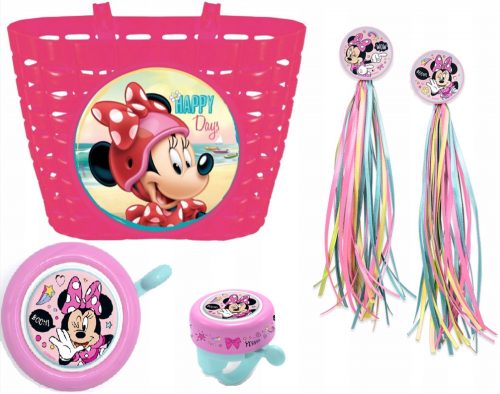  Coș de bicicletă Seven Minnie Mouse roz + alte 2 produse