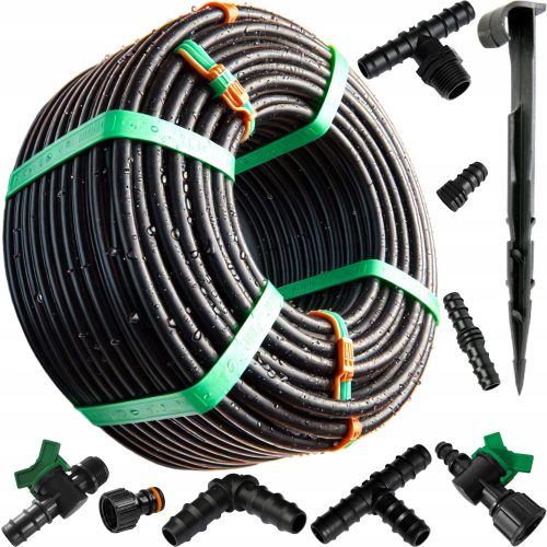  SET 62 ELEMENTE. DIP LINE cu COMPENSARE irigare 100M SET2 + 20