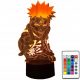  LAMPĂ LED 3D NARUTO UZUMAKI ANIME MANGA NINJA USB