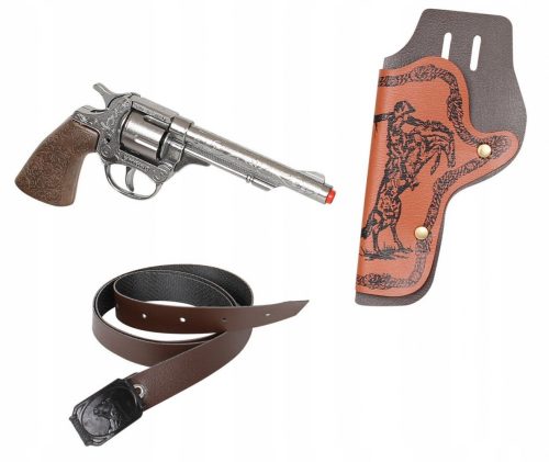  GONHER 201/0 Metal Cowboy Revolver cu toc