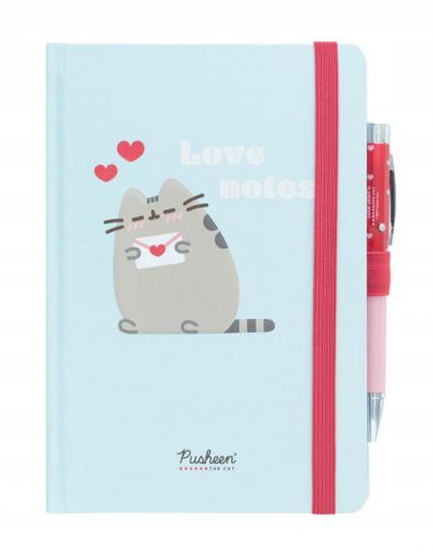  Caiet cu linii Pusheen Grupoerik A5, 96 de coli