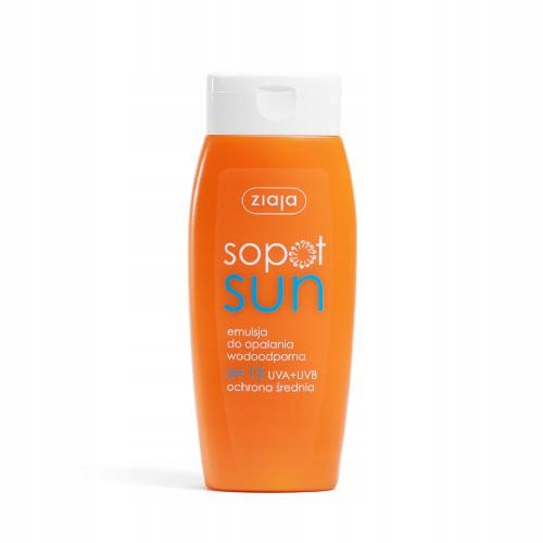  Ziaja Sopot Emulsie de protecție solară impermeabilă SPF15 150 ml