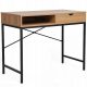  Birou dreptunghiular Signal Desks 95 x 48 x 76 cm, stejar natural