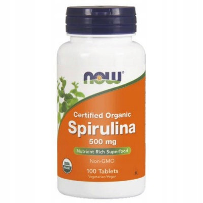  Spirulina Now alimente tablete 100 buc.