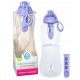  Flacon filtrant Dafi Soft + 2 filtre 0,5 l, violet