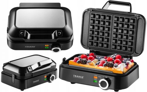  Aparat de vafe Transa Electronics TE-32 1500 W negru