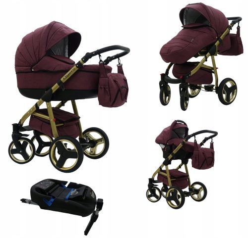  Carucior pentru copii Karex Quero 4 in 1 Gold+ISOFIX