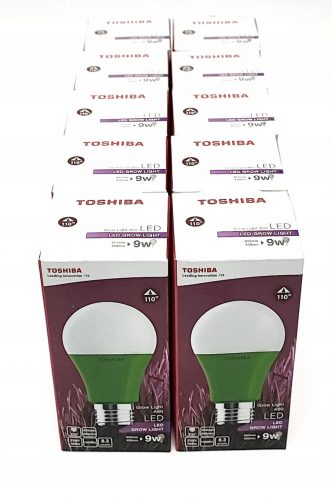  Bec GROW pentru cultivarea plantelor Toshiba 9 W