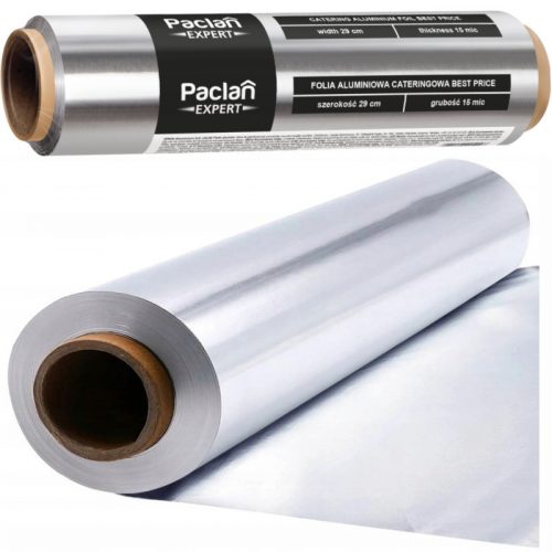 Folie de aluminiu Paclan 60 m x 29 cm