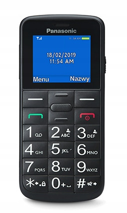  Telefon mobil Panasonic KX-TU110 32MB/512MB 2G negru