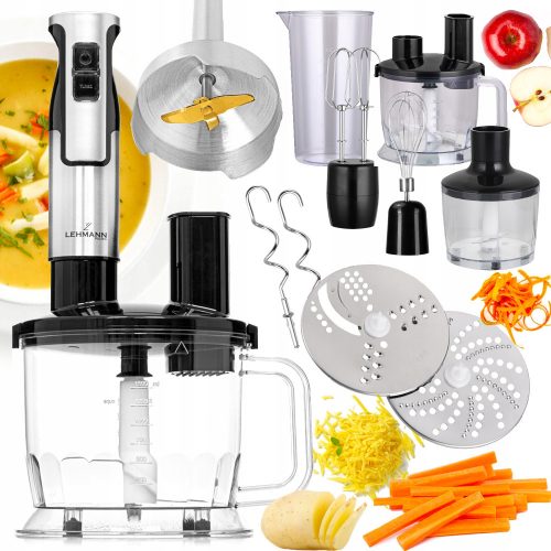  Blender de mana Lehmann Chopsui 1200 W argintiu/gri