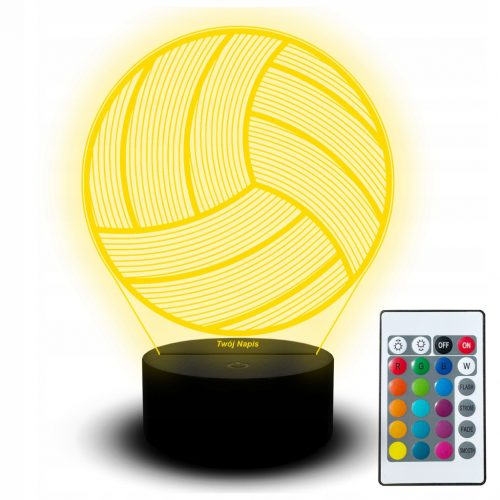  LAMPĂ DE NOAPTE LED VOLEI SPORT NUME 3D