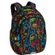  Rucsac școlar cu mai multe compartimente CoolPack negru, Nuanțe de albastru, Nuanțe de galben și auriu, Multicolor 21 l