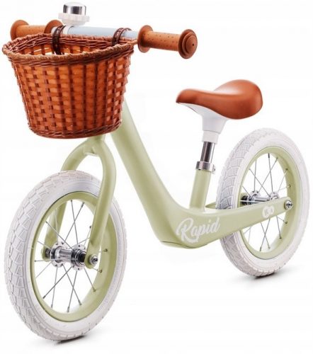  Bicicleta de echilibru Kinderkraft RAPID 12", verde