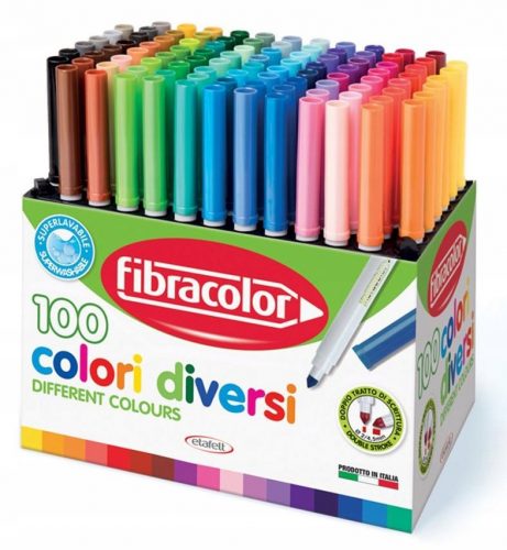  Markere Fibracolor 100 buc.