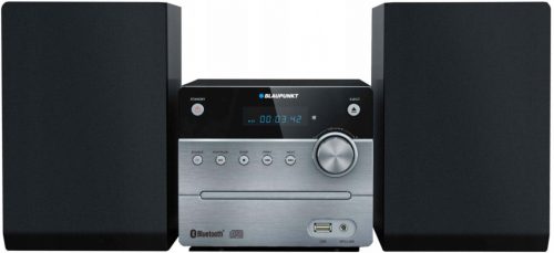  Microsistem Bluetooth Blaupunkt MS12BT, argintiu și negru