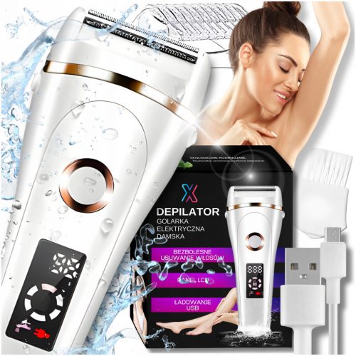  Epilator MINEXO Aparat de ras delicat pentru femei, pentru picioare, corp, bikini, axile