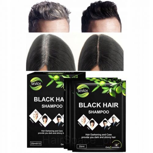  Sevich Black Hair Sampon Sampon Negru 25ml