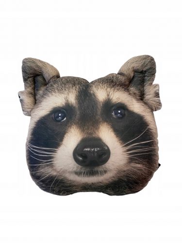  PERNA 3D cu RACOCOB CAP RACOON pentru dormit