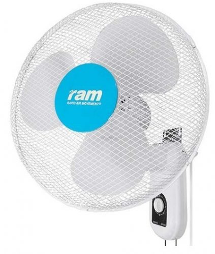 Ventilator de perete RAM alb