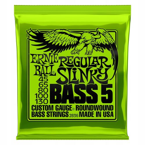  Ernie Ball 2836 Reg Slinky 45-130 Corzi de bas