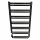 Radiator baie Esperto Radiatoare 621 W 540 x 970 mm negru