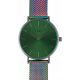  Ceas barbatesc dama TORII A38MM.FA, moda verde, clasic, elegant