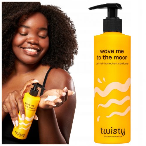  Balsam umectant Twisty Wave Me To The Moon pentru par cret 280 ml