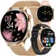  Smartwatch Ceas de damă Măsurătorile Apelează Monitorul ritmului cardiac Meniu Polonez Elegant