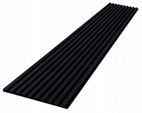 Lamele 3D 10 buc. pe fetru 270cm x 45cm NEGRU