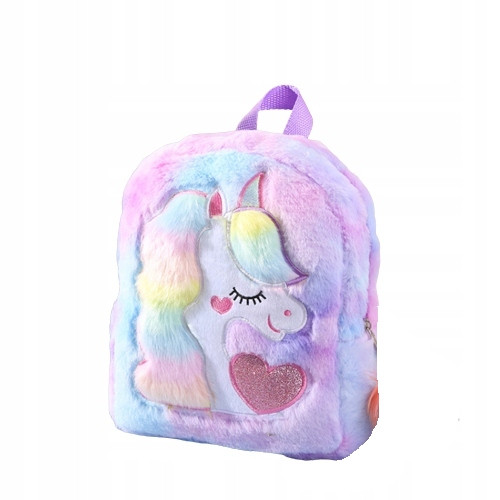  Rucsac cu un singur compartiment pentru gradinita Unicorn Unicorn Multicolor