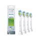  Capete de periuță de dinți Philips Sonicare W2 Optimal, albe, 4 buc.