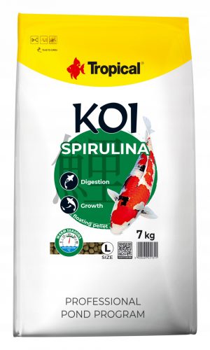  Hrana pentru peste Tropical Koi Spirulina Pellet L 7kg