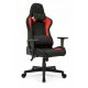  Scaun gaming Sense7 Spellcaster, material negru si rosu