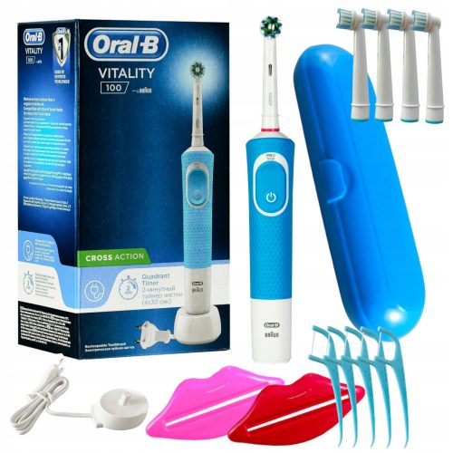  Periuta de dinti electrica Oral-B Vitality 100 Cross Acrion, albastra