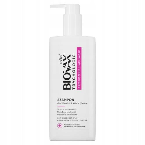  L'biotica Biovax Trychologic Sampon pentru uscare si fragilitate pentru par si scalp 200 ml