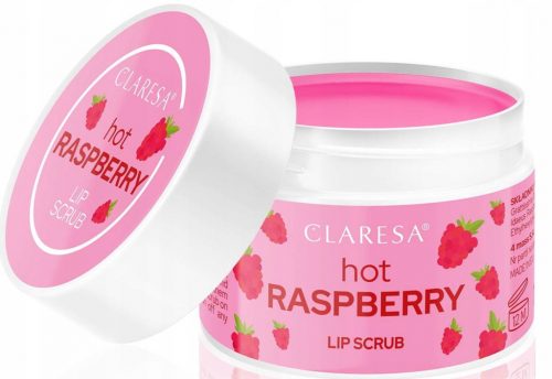  Exfoliant pentru buze Claresa Hot Raspberry 15 g