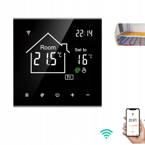 Termostat WiFi Incalzire electrica in pardoseala